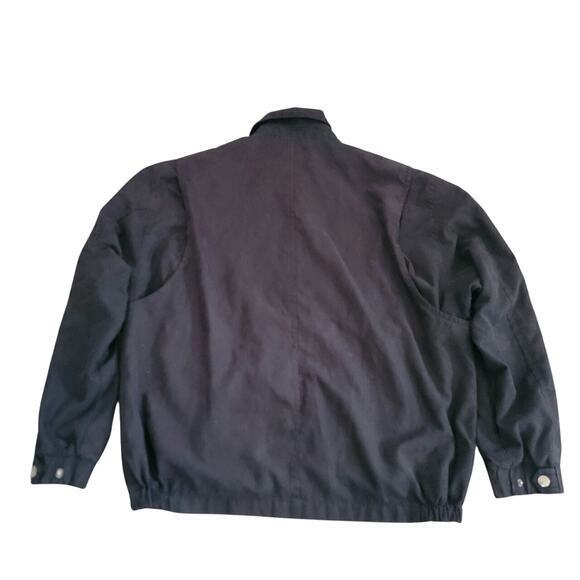 Gary Player Chore Coat Jacket Golf Athletic EUC Faux Suede Full Zip Sz XL Tall - Picture 2 of 13
